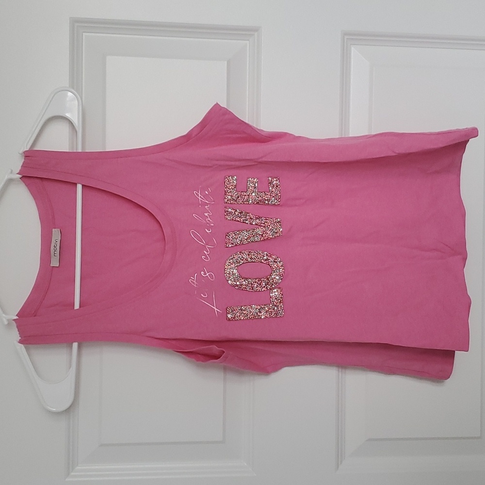 Pink Love Tank